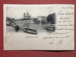 Cartolina - Paris - Pointe De La Cité - 1902 - Non Classés