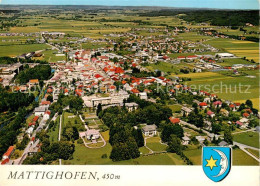 73852035 Mattighofen AT Fliegeraufnahme Mit Pfarrkirche  - Other & Unclassified