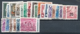 DDR Jahrgang 1954 Gestempelt Ohne Block Komplett Mi. 25,- - Used Stamps