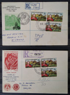 SOUTH AFRICA 1963-70 Kirstenbosch, Nursing, John Calvin, FDC & Commemorative Envelopes (x8) - Lettres & Documents