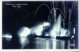 CPSM - PARIS - EXPO INTERNATIONALE 1937 - ESSAI DE LUMIERES - Exposiciones