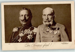 39441505 - Kaiser Wilhelm II In Treue Fest Orden Uniform - Case Reali