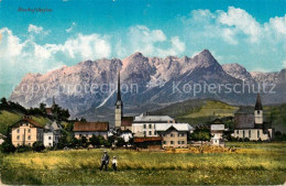 73851872 Bischofshofen Am Zimmerberg AT Ortsansicht Mit Kirche  - Altri & Non Classificati