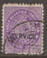 India   Travancore  Service  1930  SG  086  Perf 12    Fine Used - Travancore