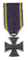 Croix Du Mérite Militaire De 2ème Classe Du Brunswick - Bronze  - WWI - Duitsland