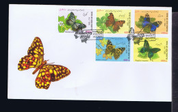 Gc8500 ISLAMIC REP.OF IRAN Butterflieis Papillons Insects Faune Animals 2002 - Farfalle