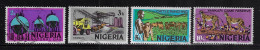 NIGERIA  1973-74  SCOTT#292,293,294,297 USED - Nigeria (1961-...)