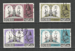 Dubai 1966 Used Stamps Churchill  Mi.# 171-174A - Dubai