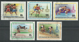 Ivory Coast Cote De Voir 1979 Used Stamps Set - Costa De Marfil (1960-...)