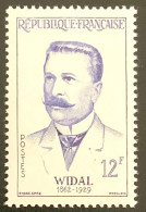 1958 FRANCE N 1143 WIDAL GRANDS MEDECINS FRANCAIS - NEUF** - Nuovi