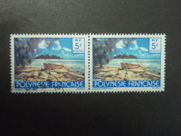 POLYNESIE FRANCAISE, Année 1979, Paire De YT N° 136 Oblitérés - Used Stamps