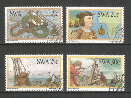 SWA Namibia 1982 Used Stamps Ships - Namibië (1990- ...)