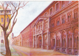 MILANO - CARTOLINA  - GA' GRANDA ( OGGI UNIVERSITA' STATALE - DA 1 POROMESSI SPOSI - ALESSANDRO MANZONI - Milano