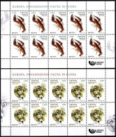 LITHUANIA 2024-03 EUROPA: Underwater Flora And Fauna. MINI-SHEETS, MNH - 2024