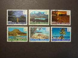 POLYNESIE FRANCAISE, Année 1979, YT N° 132 à 137 Oblitérés. Série Complète De 6 Valeurs - Used Stamps