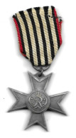 Croix Du Mérite Pour Secours De Guerre (Prusse) - Métal De Guerre  - WWI - Germany