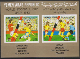 Soccer World Cup 1982 - YEMEN - S/S Imp. MNH - 1982 – Espagne