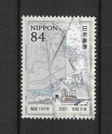 Japan 2021 150 Y. Cartography Y.T. 10421 (0) - Used Stamps