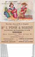 CHROMOS.  Vins Fins Et Liqueurs. PEPIN & ROBERT. Tours. Couple De Chinois à La Pêche. ...Z184 - Other & Unclassified