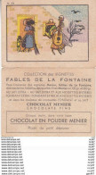 CHROMOS. Chocolat  MENIER.  Fables De La FONTAINE. ...T345 - Menier