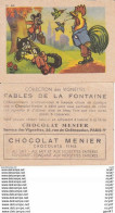 CHROMOS. Chocolat  MENIER.  Fables De La FONTAINE. ...T351 - Menier