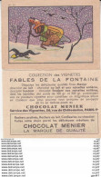 CHROMOS. Chocolat  MENIER.  Fables De La FONTAINE. ...T346 - Menier