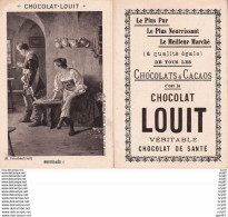 CHROMOS. Chocolat LOUIT (Bordeaux).  Peinture.  Brouillés ( H. Priechenfried). ...T300 - Louit