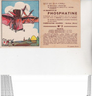 CHROMOS. Chocolat. PHOSPHATINE.(Anières).  L' Avion.  Clément Ader. N°6 ...Z338 - Other & Unclassified