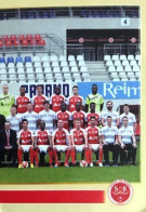 387 Equipe Stade De Reims 2/2 - Panini France Foot 2014-2015 Sticker Vignette - French Edition