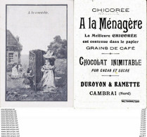 CHROMOS. Chocolat  DUROYON & RAMETTE (Cambrai).  A La Comédie. ...Z805 - Duroyon & Ramette