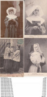 Lot 4 CPA  RELIGIONS.  Bonnes Soeurs / Enfants De Coeur. ...Z881 - Churches & Convents