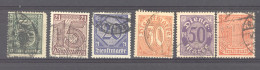 Allemagne  -  Reich  -  Service :  Mi  16-22  (o)  Sauf 17            ,      N5 - Dienstmarken