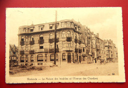 WESTENDE -  La Maison Des Invalides Et L'Avenue Des Chardons - Westende