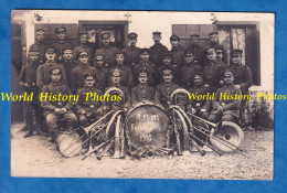 CPA Photo D' Un Soldat Allemand Front à Situer Portrait Militaire R. M. 141 Unité à Identifier 1916 Musique Fanfare WW1 - Guerre 1914-18