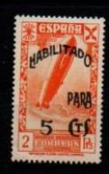 ESPAÑA ZEPPELIN MNH ASOCIACION BENEFICA DE CORREOS - Zeppelins