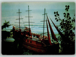 40126005 - Segelschiffe Piratenschiff Bei Nacht - Sailing Vessels