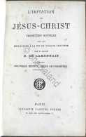 Abbé F. De Lamennais - L'imitation De Jésus-Christ - XIX Secolo - Andere & Zonder Classificatie