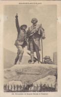 74 CHAMONIX MONT BLANC MONUMENT DE JACQUES BALMAT  ET SAUSSURE Editeur COUTTET  Auguste N° 213 - Chamonix-Mont-Blanc