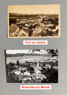 Haute-Marne : 4 Cartes Postales : Chaumont/Bourmont/Braiville/Port Sur Saône - Affranchies Avec Correspondance) - Autres & Non Classés