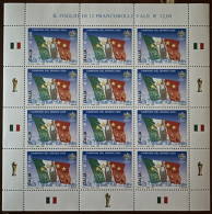 REPUBBLICA 2006 Minifoglio Campioni Del Mondo Calcio (MNH**) - 2001-10: Mint/hinged