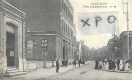 Caudry. Rue Gambetta. Banque Sourmais. - Caudry