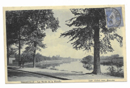 CPA Circulée En 1929 - THIONVILLE - Les Bords De La Moselle - - Thionville