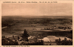 N°1135 W -cpa Langogne -un Coin De Langogne Et Le Pont Des Bras- - Langogne