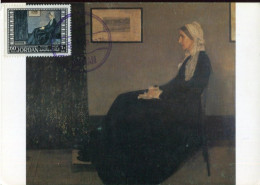 X0227 Jordan, Maximum 1974,  Painting Of  James Mac Neil Whistler, Portrait Of The Mother - Otros & Sin Clasificación