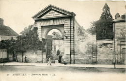 CPA - ABBEVILLE - ENTREE DU MUSEE (IMPECCABLE) - Abbeville