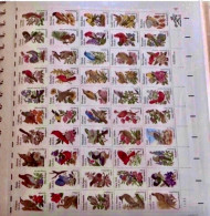 USA - 1982 - Planche Neuve état Luxe Oiseaux Et Fleurs Des 50 états - Ucello Oiseau Bird Pájaro Vogel Flowers - Unused Stamps