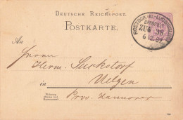 Bahnpost (Ambulant; R.P.O./T.P.O.) Rostock (M)-Ludwigslust (ZA2465) - Storia Postale