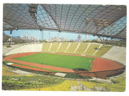 2 Cpsm Munich - Olympique Parc / Marseille, Vue Aérienne Du Stade   (SPO) - Fútbol
