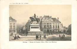 ORLEANS : STATUE DE JEANNE D'ARC, PLACE DU MARTROY - Orleans