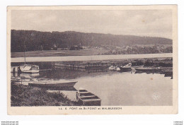 25 Port De ST POINT Et MALBUISSON Vers Pontarlier N°6 Barques Voilier VOIR DOS - Pontarlier